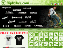 Tablet Screenshot of flipbykes.com